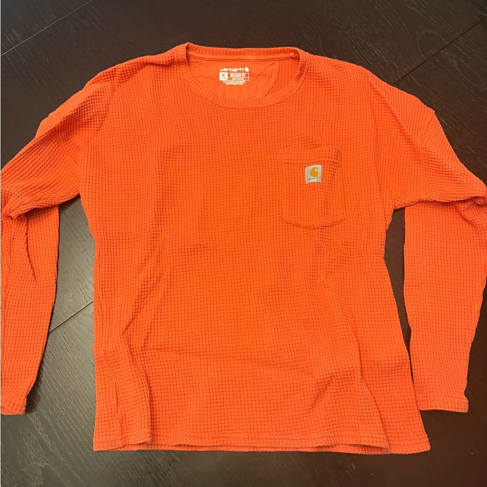 Carhartt Relaxed Fit Orange Shirt